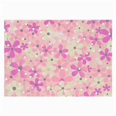 Background Floral Non Seamless Large Glasses Cloth (2 Sides) by Pakrebo