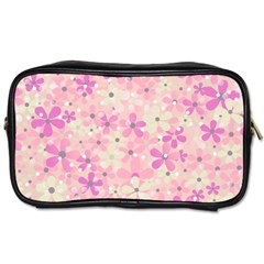 Background Floral Non Seamless Toiletries Bag (one Side) by Pakrebo