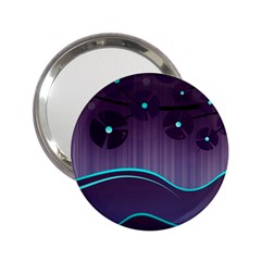 Scenery Sea Full Moon Stylized 2 25  Handbag Mirrors by Pakrebo