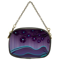 Scenery Sea Full Moon Stylized Chain Purse (one Side) by Pakrebo