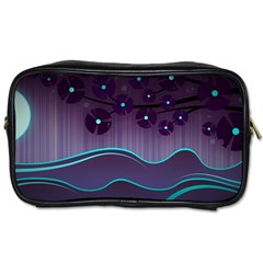 Scenery Sea Full Moon Stylized Toiletries Bag (one Side) by Pakrebo