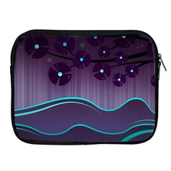 Scenery Sea Full Moon Stylized Apple Ipad 2/3/4 Zipper Cases by Pakrebo