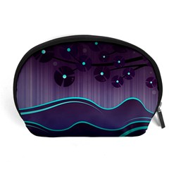 Scenery Sea Full Moon Stylized Accessory Pouch (large) by Pakrebo