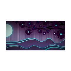 Scenery Sea Full Moon Stylized Yoga Headband by Pakrebo