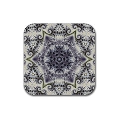 Abstract Background Texture Design Rubber Coaster (square)  by Pakrebo