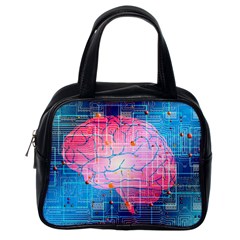 Evolution Artificial Intelligence Classic Handbag (one Side) by Pakrebo