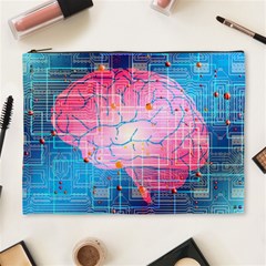 Evolution Artificial Intelligence Cosmetic Bag (xl) by Pakrebo