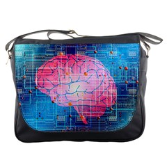 Evolution Artificial Intelligence Messenger Bag by Pakrebo