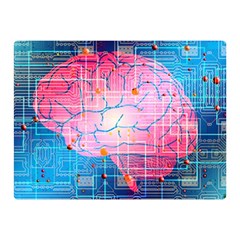 Evolution Artificial Intelligence Double Sided Flano Blanket (mini) 