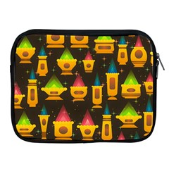 Pattern Non Seamless Objects Pots Apple Ipad 2/3/4 Zipper Cases by Pakrebo