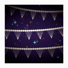 Background Buntings Stylized Medium Glasses Cloth by Pakrebo