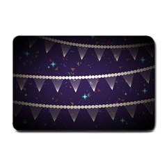 Background Buntings Stylized Small Doormat 