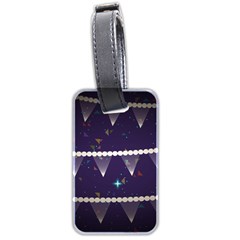 Background Buntings Stylized Luggage Tag (two sides)