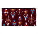 Background Pattern Non Seamless Pencil Cases Back