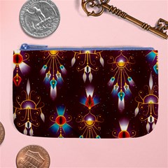 Background Pattern Non Seamless Large Coin Purse by Pakrebo