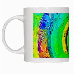 Abstract Color Design Background White Mugs by Pakrebo