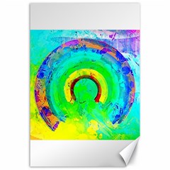 Abstract Color Design Background Canvas 24  X 36  by Pakrebo