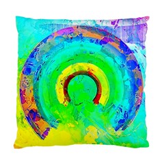 Abstract Color Design Background Standard Cushion Case (one Side) by Pakrebo