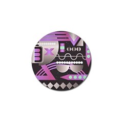 Background Abstract Geometric Golf Ball Marker by Pakrebo