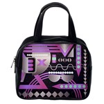 Background Abstract Geometric Classic Handbag (One Side) Front