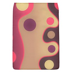 Background Wavy Pinks Bright Removable Flap Cover (s) by Pakrebo