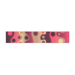 Background Wavy Pinks Bright Flano Scarf (mini) by Pakrebo