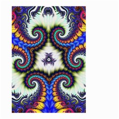 Abstract Texture Fractal Figure Small Garden Flag (two Sides) by Pakrebo