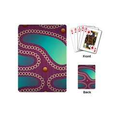 Background Pattern Non Seamless Playing Cards Single Design (mini) by Pakrebo