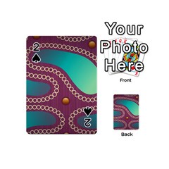 Background Pattern Non Seamless Playing Cards 54 Designs (mini) by Pakrebo