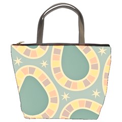 Background Pattern Non Seamless Bucket Bag by Pakrebo