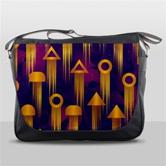 Background Pattern Non Seamless Messenger Bag by Pakrebo