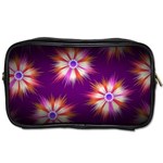 Floral Non Seamless Pattern Purple Toiletries Bag (One Side) Front