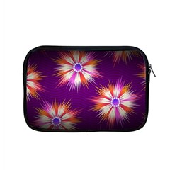 Floral Non Seamless Pattern Purple Apple Macbook Pro 15  Zipper Case by Pakrebo