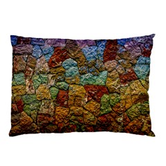 Texture Stone Structure Pattern Pillow Case (two Sides) by Pakrebo