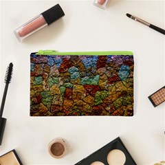 Texture Stone Structure Pattern Cosmetic Bag (xs) by Pakrebo