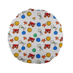 Crabs Pattern Standard 15  Premium Round Cushions