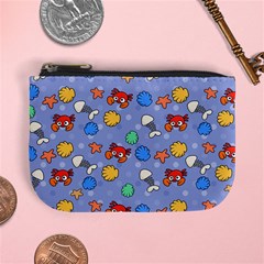 Crabs Pattern Mini Coin Purse