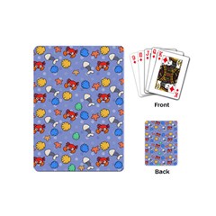 Crabs Pattern Playing Cards Single Design (mini)