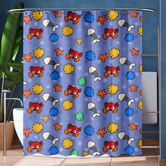 Crabs Pattern Shower Curtain 60  X 72  (medium) 