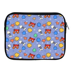 Crabs Pattern Apple Ipad 2/3/4 Zipper Cases by Valentinaart