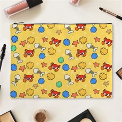 Crabs Pattern Cosmetic Bag (xl) by Valentinaart