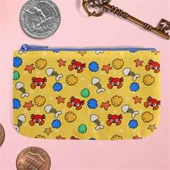 Crabs Pattern Large Coin Purse