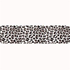 3d Leopard Print Black Brown Large Bar Mats by LoolyElzayat