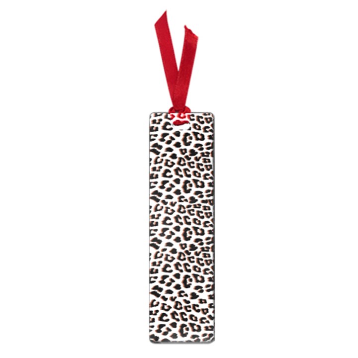 3d Leopard Print Black Brown Small Book Marks