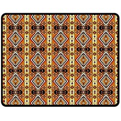 Nr-3 Colorful Double Sided Fleece Blanket (medium)  by ArtworkByPatrick