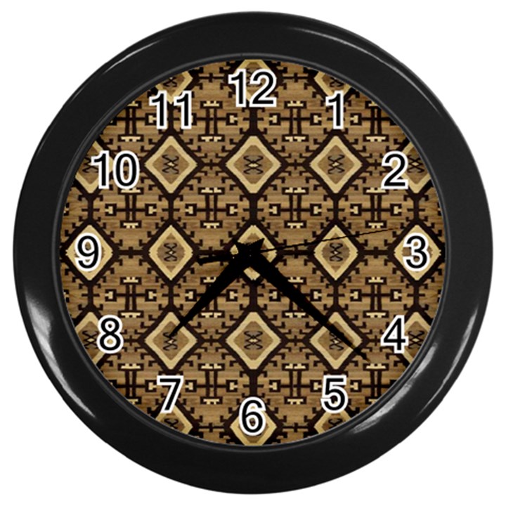 Nr 6 Wall Clock (Black)