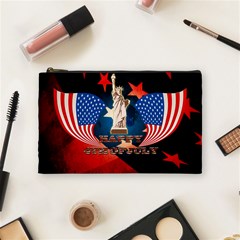 Happy 4th Of July Cosmetic Bag (medium) by FantasyWorld7