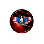 Happy 4th Of July Hat Clip Ball Marker (4 pack) Front