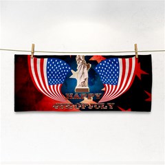 Happy 4th Of July Hand Towel by FantasyWorld7