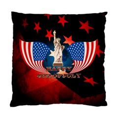 Happy 4th Of July Standard Cushion Case (two Sides) by FantasyWorld7